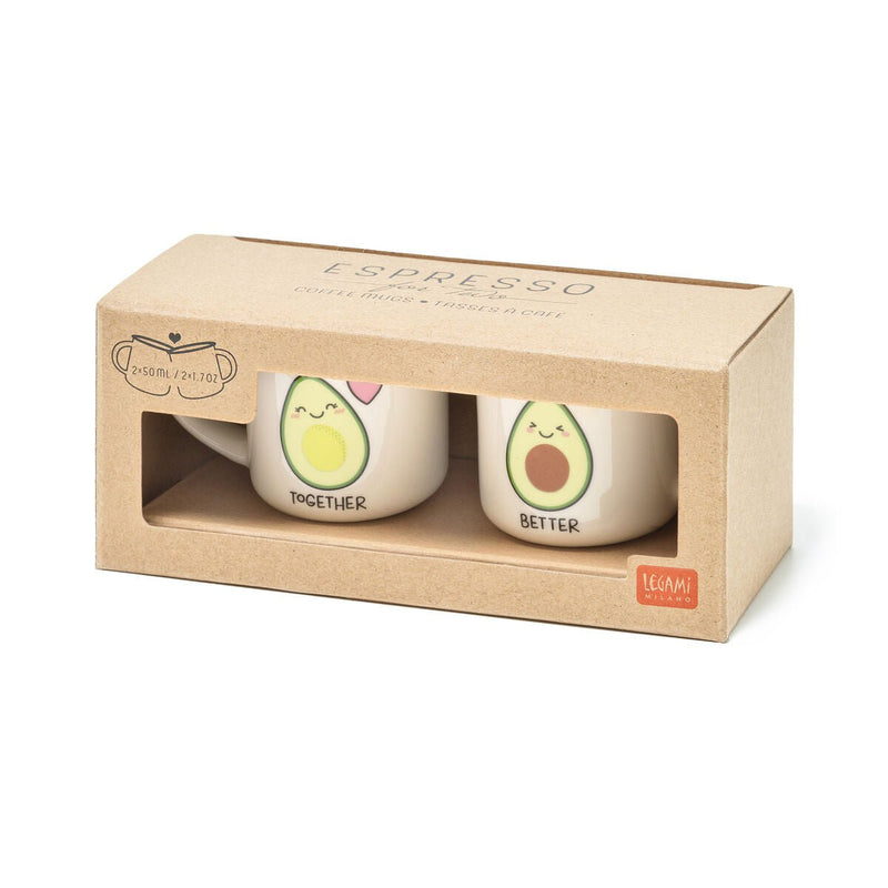 2 Tazzine Da Caffe Espresso For Two - Avocado - Realizzandoo