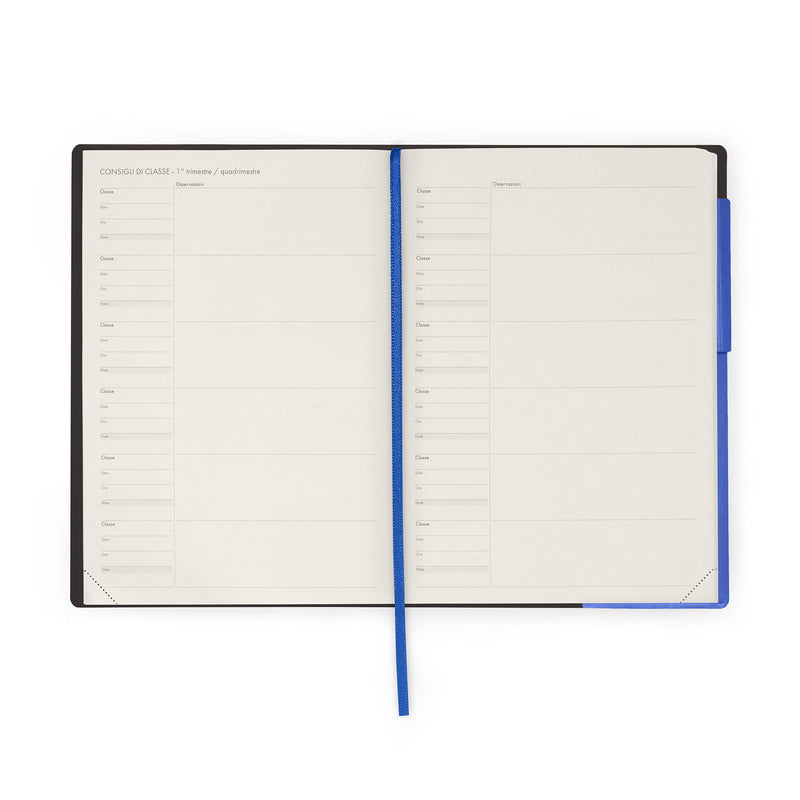Agenda del Docente Settimanale 13 Mesi 2026/2027 - Eclectic Blue