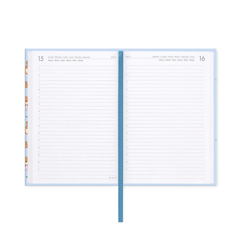 Agenda Giornaliera 16 Mesi 2026/2027 Medium - Poodle