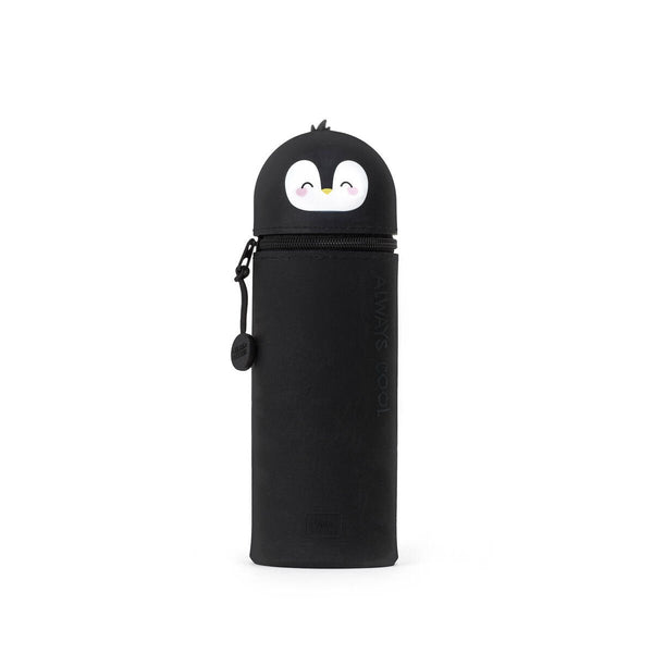 Astuccio 2 In 1 In Silicone Kawaii - Penguin - Realizzandoo