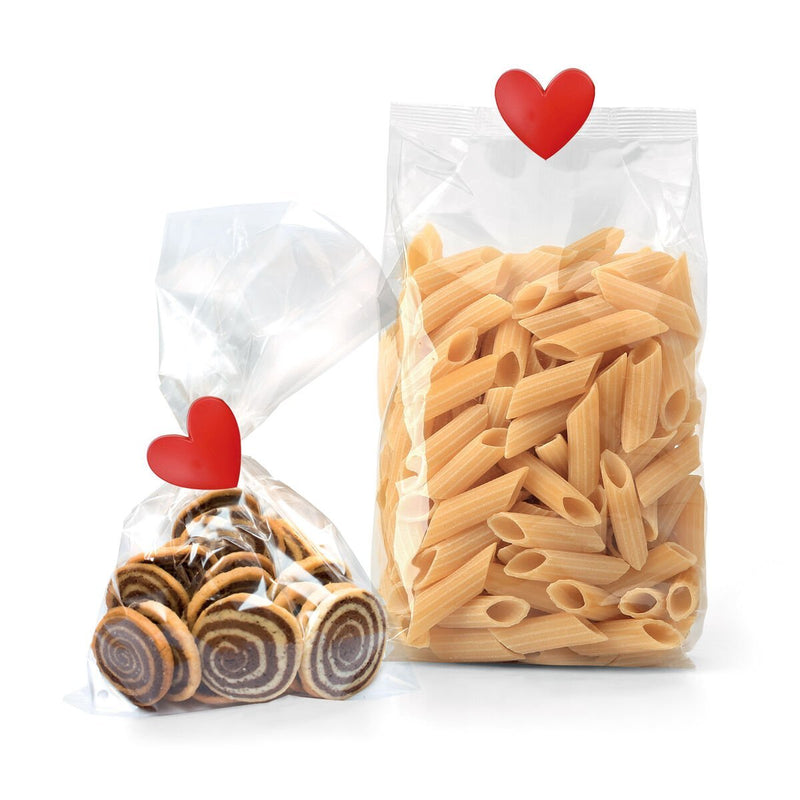 Bag Clips Set Di Clip Chiudi Pacco - Heart - Realizzandoo