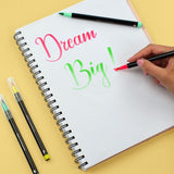 Brush Markers Set 12 Pennarelli Punta Pennello - Bright Colours - Realizzandoo