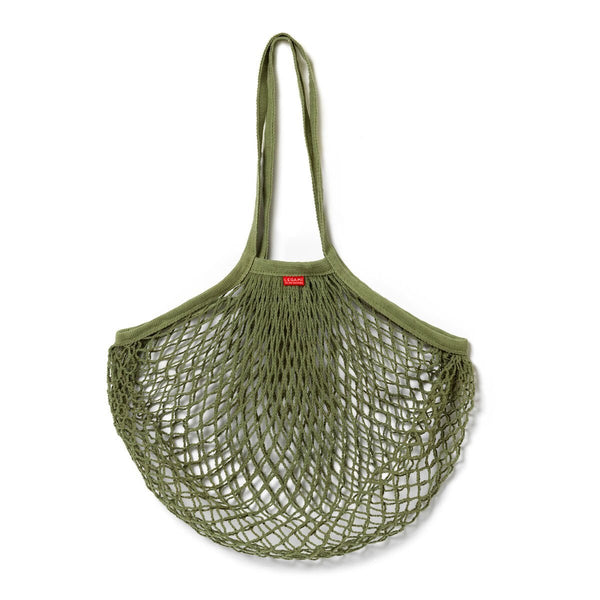 Cotton Mesh Bag Borsa A Rete In Cotone - Green - Realizzandoo