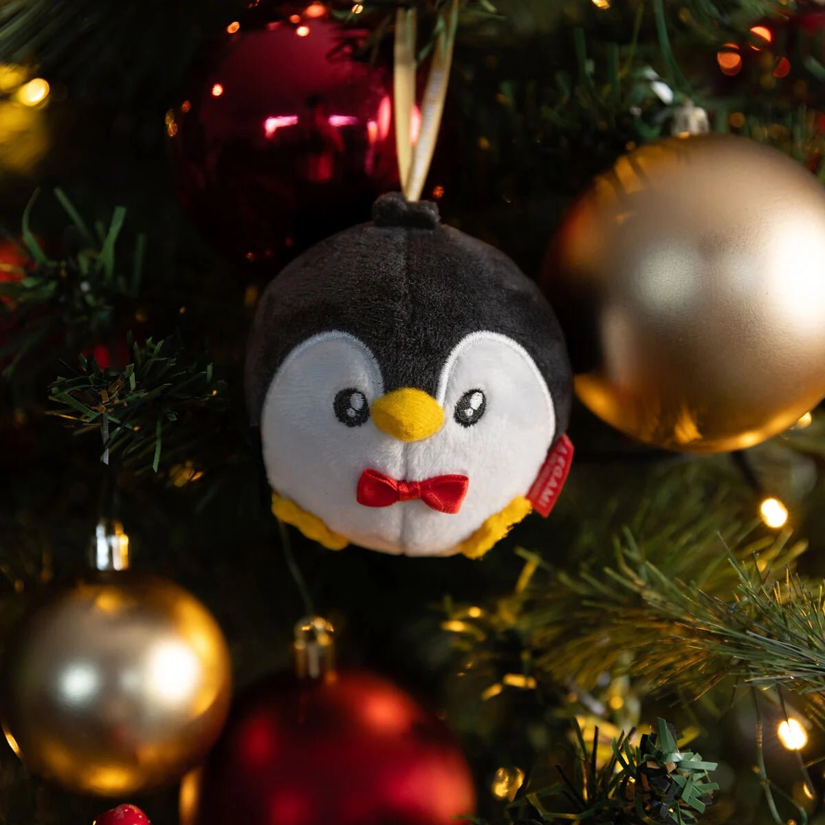 Decorazione Natalizia di Peluche - Penguin - Oh - Oh - Ohrnaments - Realizzandoo
