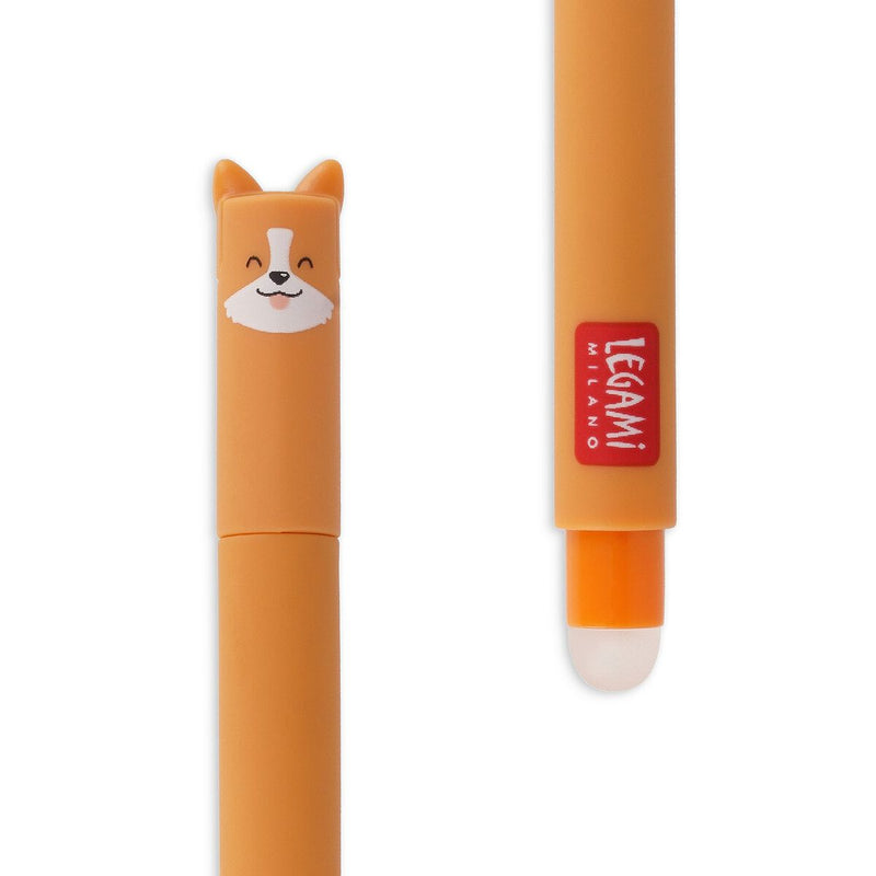 Erasable Pen Penna Gel Cancellabile - Corgi - Realizzandoo