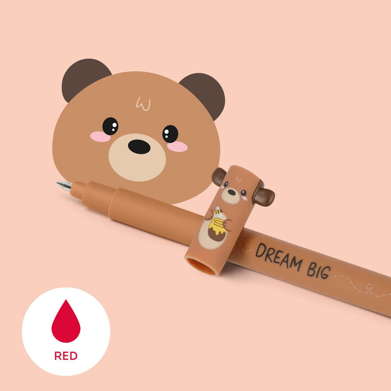 Erasable Pen Penna Gel Cancellabile - Teddy Bear - Realizzandoo