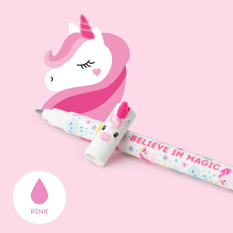 Erasable Pen Penna Gel Cancellabile - Unicorn - Realizzandoo