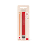 Erasable Pen Refills 3 Refill Penna Gel Cancellabile - Red - Realizzandoo