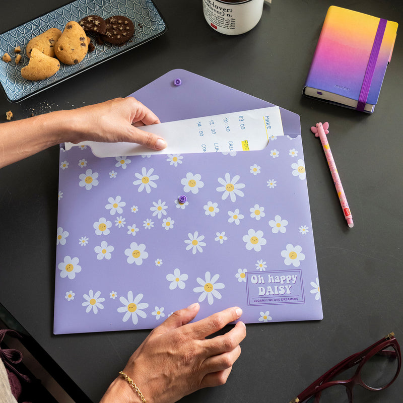 Fold & Order Cartelletta Portadocumenti - Daisy