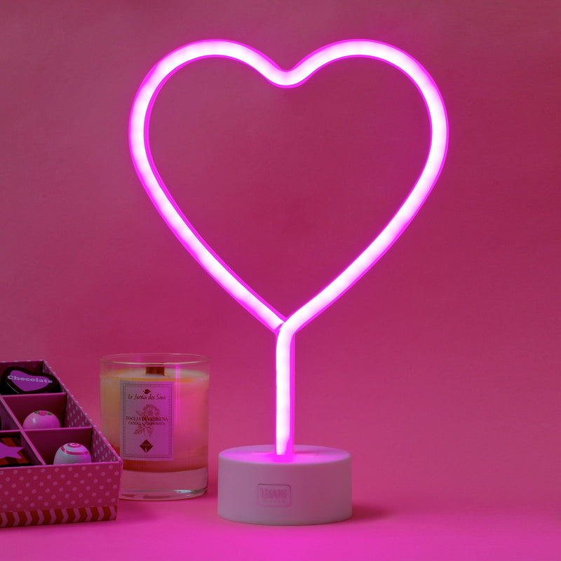 It's A Sign Lampada Led A Effetto Neon - Heart - Realizzandoo