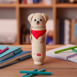 Kawaii Astuccio 2-in-1 in Silicone - Golden Retriever