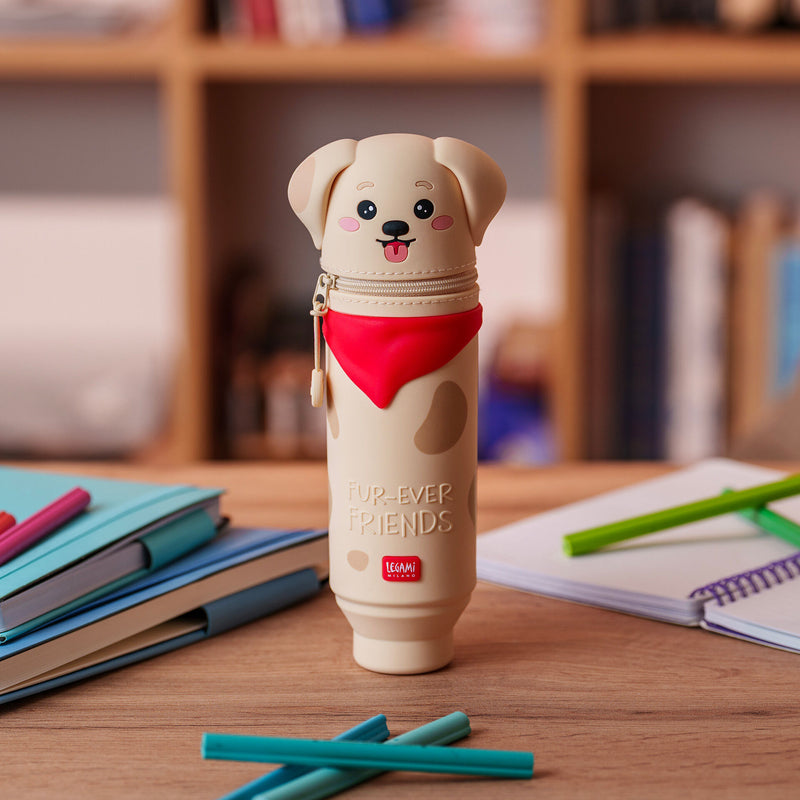 Kawaii Astuccio 2-in-1 in Silicone - Golden Retriever