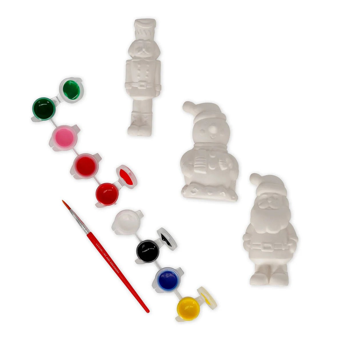 Kit Decorazione Statuette di Natale - Paint Your Christmas - Realizzandoo