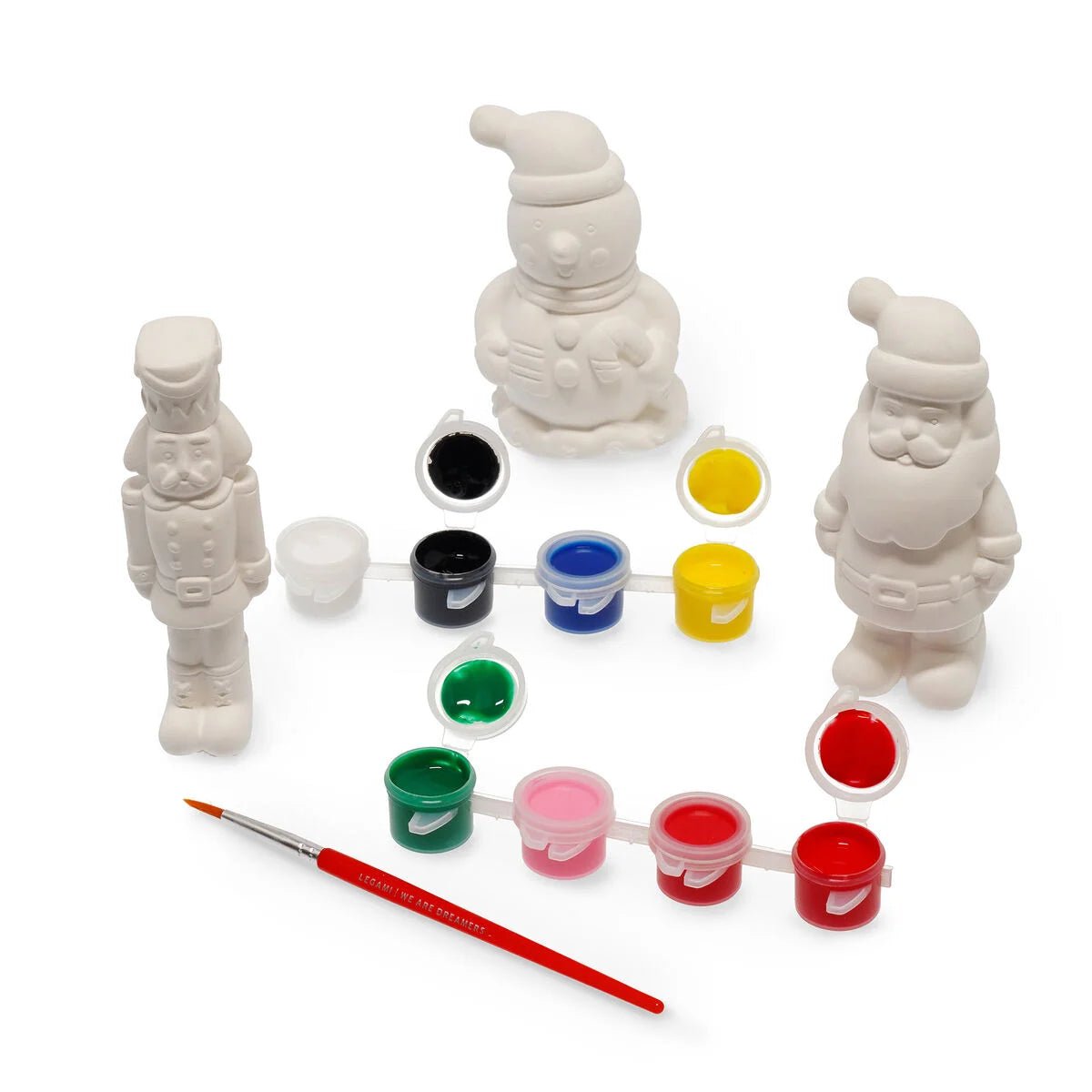 Kit Decorazione Statuette di Natale - Paint Your Christmas - Realizzandoo