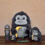 Lovely Friends Penna Gel con Animaletto - Gorilla