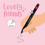 Lovely Friends Penna Gel con Animaletto - Panda - Realizzandoo
