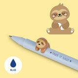 Lovely Friends Penna Gel con Animaletto - Sloth