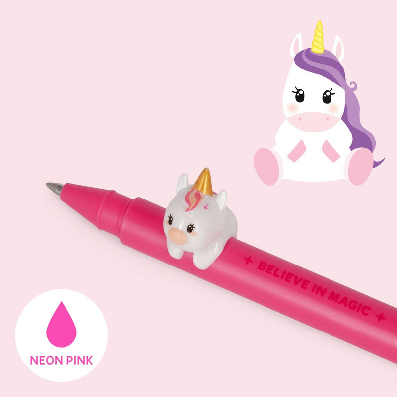 Lovely Friends Penna Gel con Animaletto - Unicorn - Realizzandoo