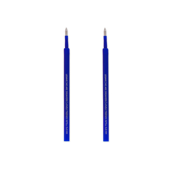 Lovely Friends Refill Set 2 Refill Penna Gel L. Friends - Blue - Realizzandoo