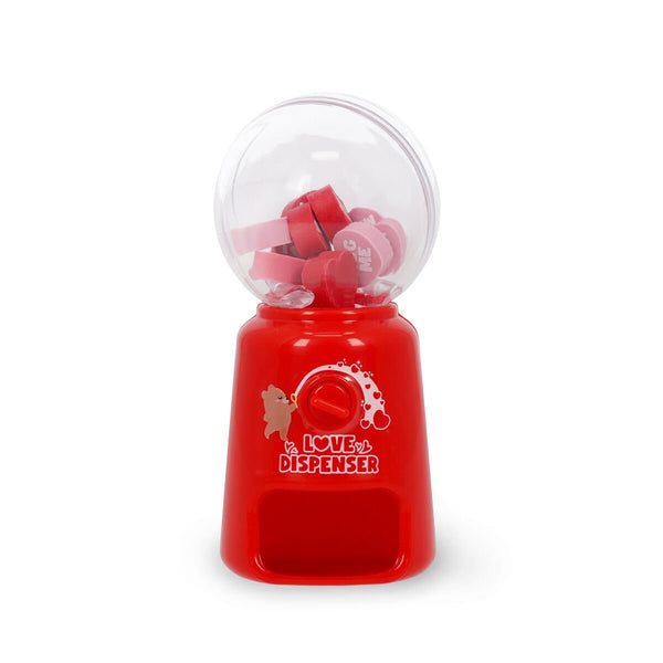 Mini Distributore Gomme Canc. Love Dispenser - Heart - Realizzandoo