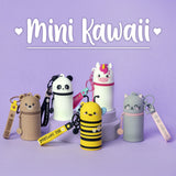 Mini Kawaii Portamonete con Portachiavi - Kitty