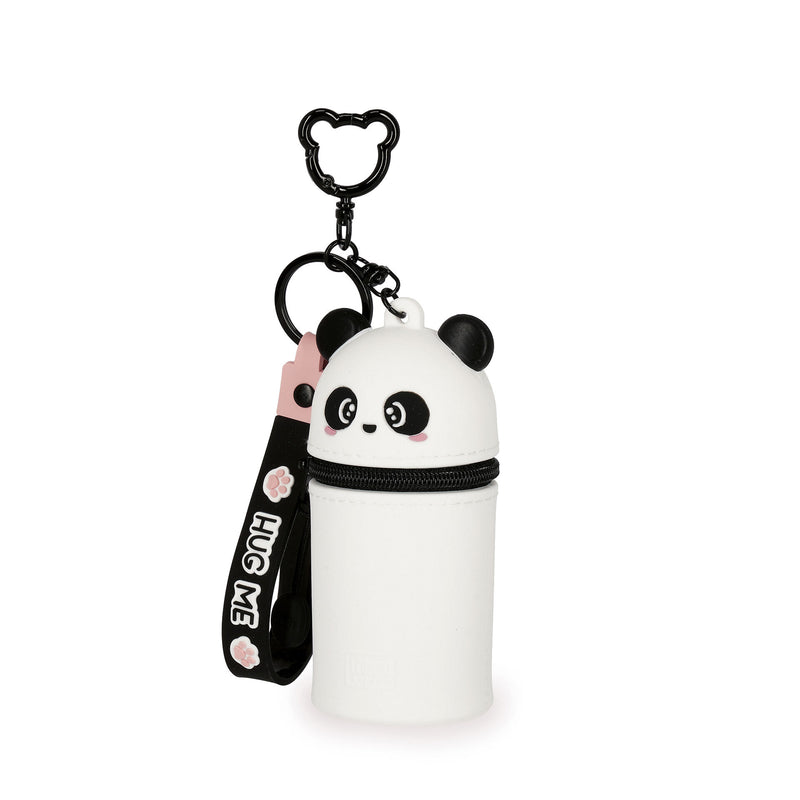 Mini Kawaii Portamonete con Portachiavi - Panda