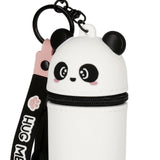 Mini Kawaii Portamonete con Portachiavi - Panda