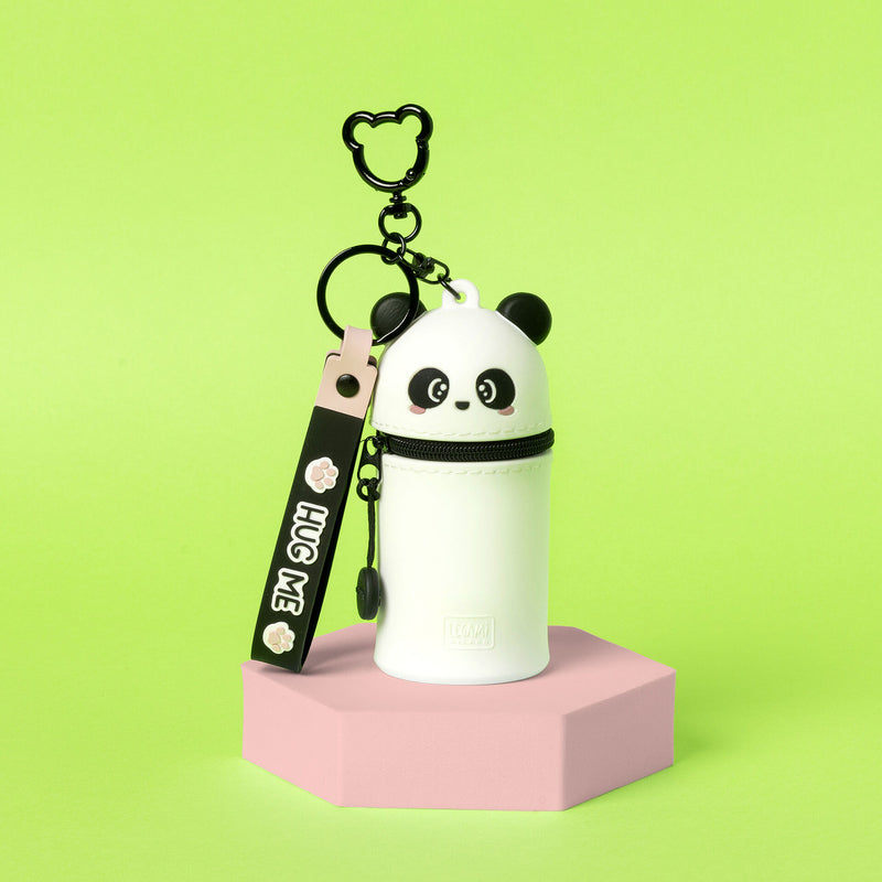 Mini Kawaii Portamonete con Portachiavi - Panda