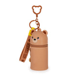 Mini Kawaii Portamonete con Portachiavi - Teddy Bear