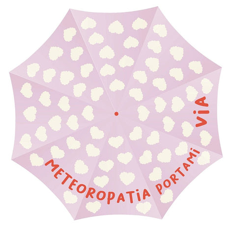 Ombrello Rosa - "Metereopatia portami via" - Realizzandoo