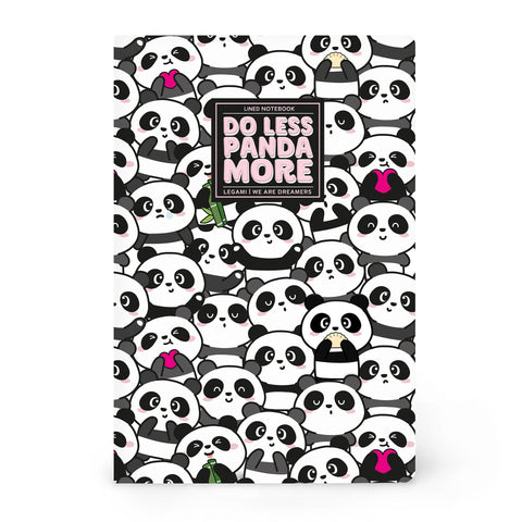 Quaderno a Righe A5 - Panda