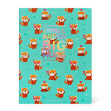 Quaderno a Righe B5 - Red Panda
