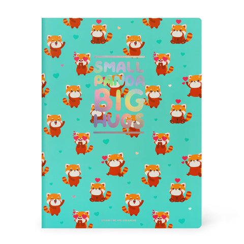Quaderno a Righe B5 - Red Panda