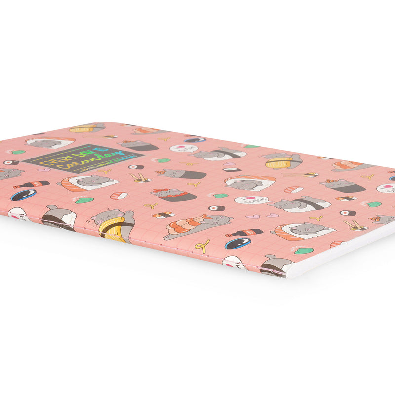 Quaderno a Righe B5 - Sushi Cat