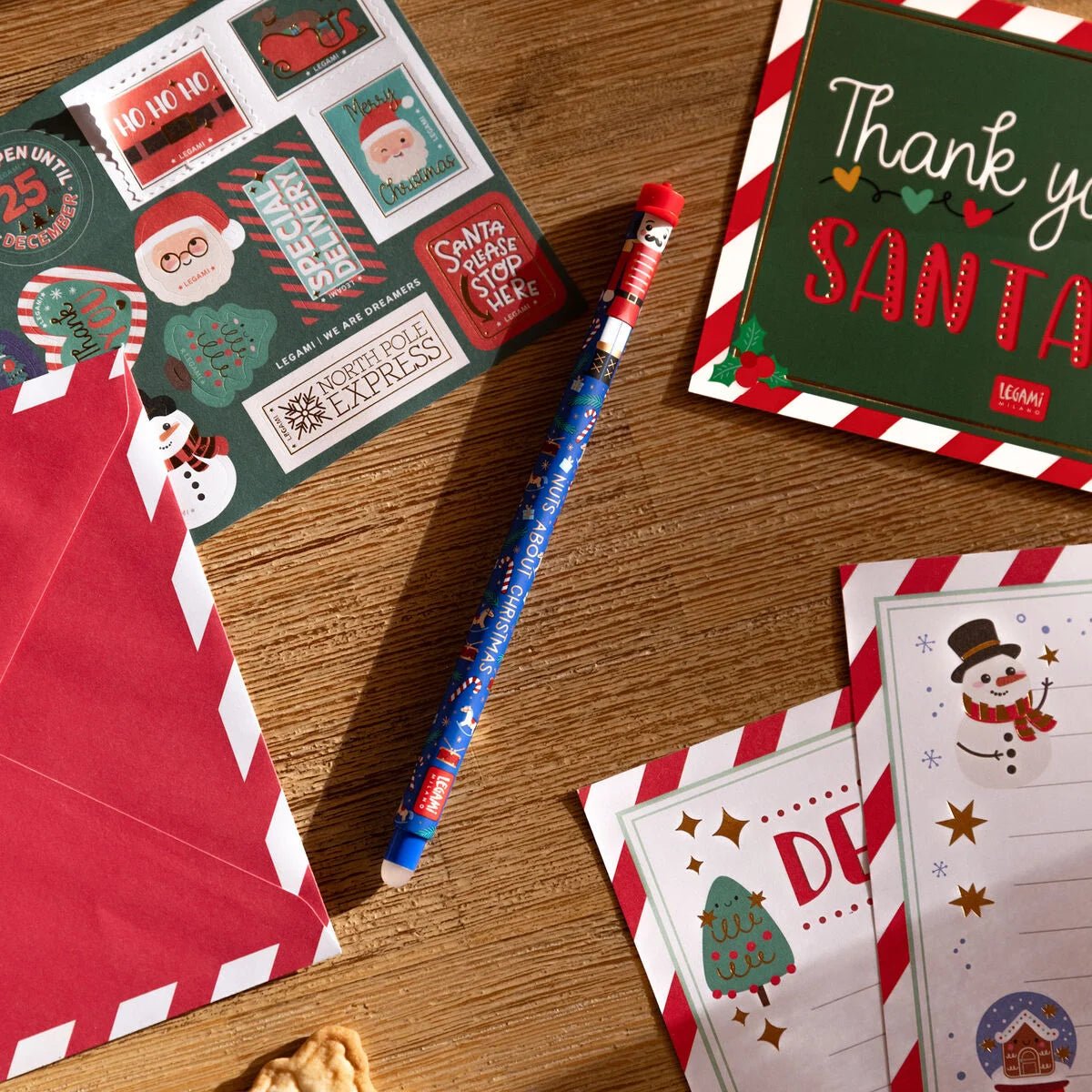 Set di 3 Penne Gel Cancellabili - The Nutcracker - Erasable Pen - Realizzandoo