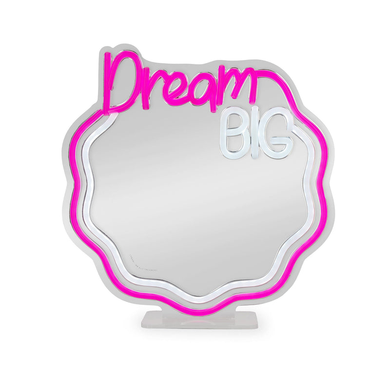 Specchio Luce Led Effetto Neon It's A Sign - Dream Big - Realizzandoo