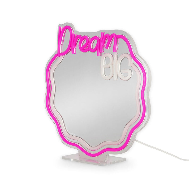 Specchio Luce Led Effetto Neon It's A Sign - Dream Big - Realizzandoo