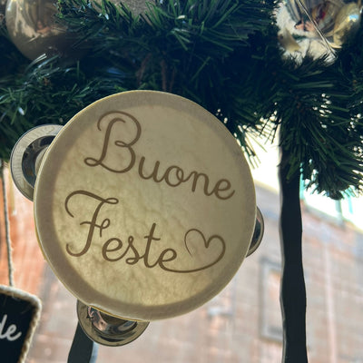 Tamburello Personalizzato con Nome o una Scritta