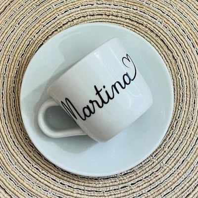 Tazzina da Caffè Personalizzata con Nome