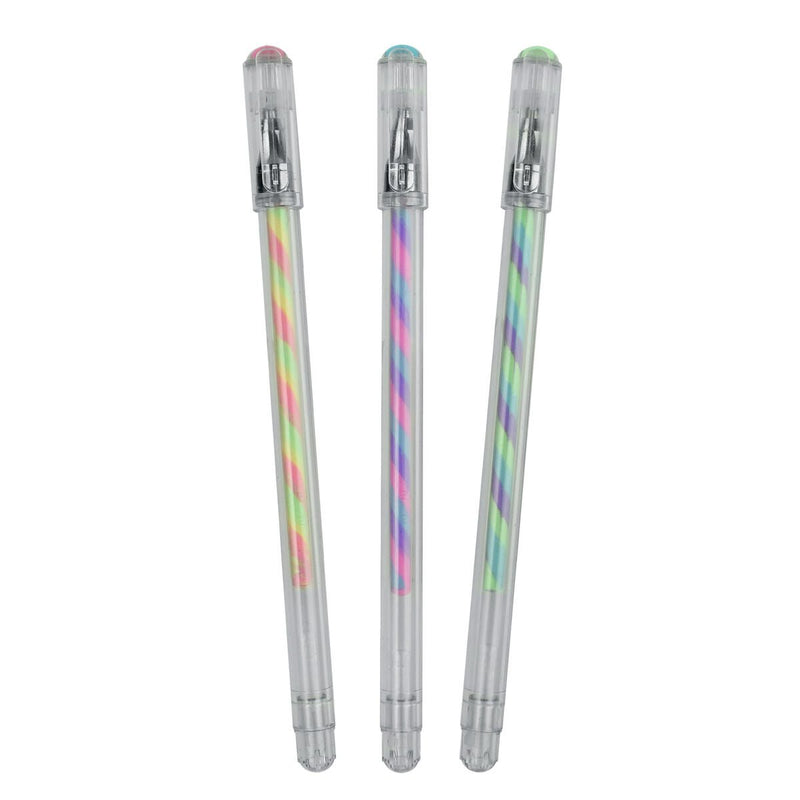 Twist Set Di 3 Penne Gel Multicolore - Multicolor - Realizzandoo