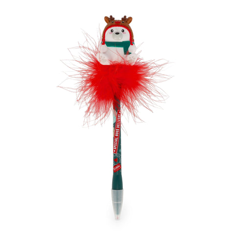 Writing Is Magic Penna Gel Luminosa di Natale - Polar Bear Reindeer