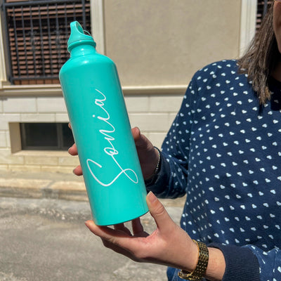 Gourde en acier personnalisée avec prénom 800ml