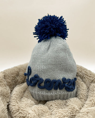 Cappello Bimbo/a 0-6Mesi Personalizzato con Nome o una Scritta