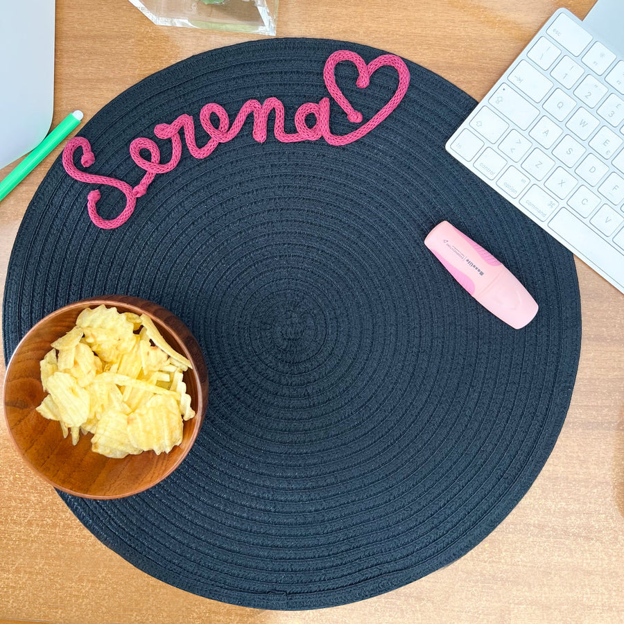 Personalisiertes Tischset mit Name
